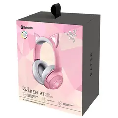 RAZER - AUDIFONO CMICROF KRAKEN KITTY V2 BT WIRELESS CHROMA QUARTZ