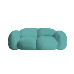 BH BARAKA HOME PREMIUM - Sofá Premium Nube 2 Cuerpos - Jade