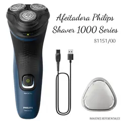 PHILIPS - Afeitadora Modelo S1151 - Recargable