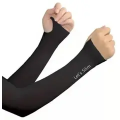 GENERICO - Manga de Brazo Negro con Protección UV