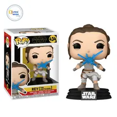 FUNKO - Pop Star Wars Rey Two Lightsaber 434