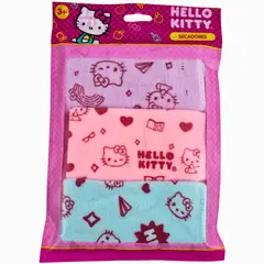 SANRIO - Pack 3 Paños Microfibra HELLO KITTY multiusos
