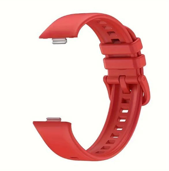 CORREA SILICON PARA HUAWEI WATCH FIT 3 ROJO