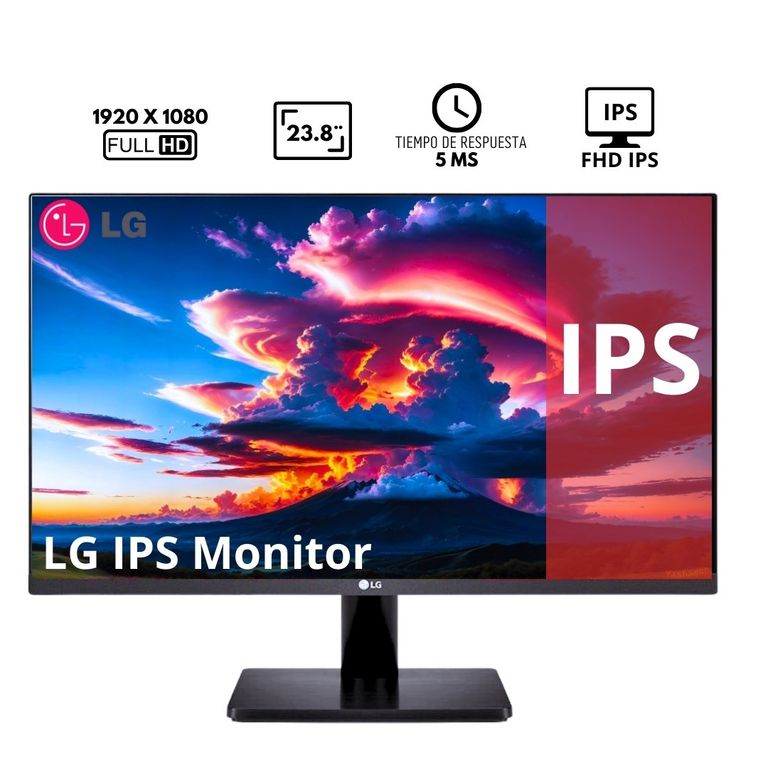 Monitor 24MS500-B 238 FHD IPS 1920x1080 HDMI x2 Headphone