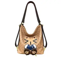 GENERICO - Mochila Maletín Multifuncional para Viaje Gatito Mujer