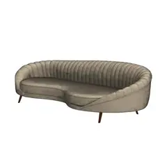 BH BARAKA HOME PREMIUM - Sofá Premium Galway 3 Cuerpos - Beige Claro