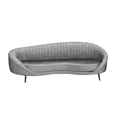BH BARAKA HOME PREMIUM - Sofá Premium Galway 3 Cuerpos - Gris Claro