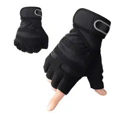 GUANTES CON MUÑEQUERA DEPORTIVOS GYM - L