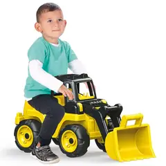 DOLU - Correpasillo Tractor Juguete Cargador Giant Amarillo
