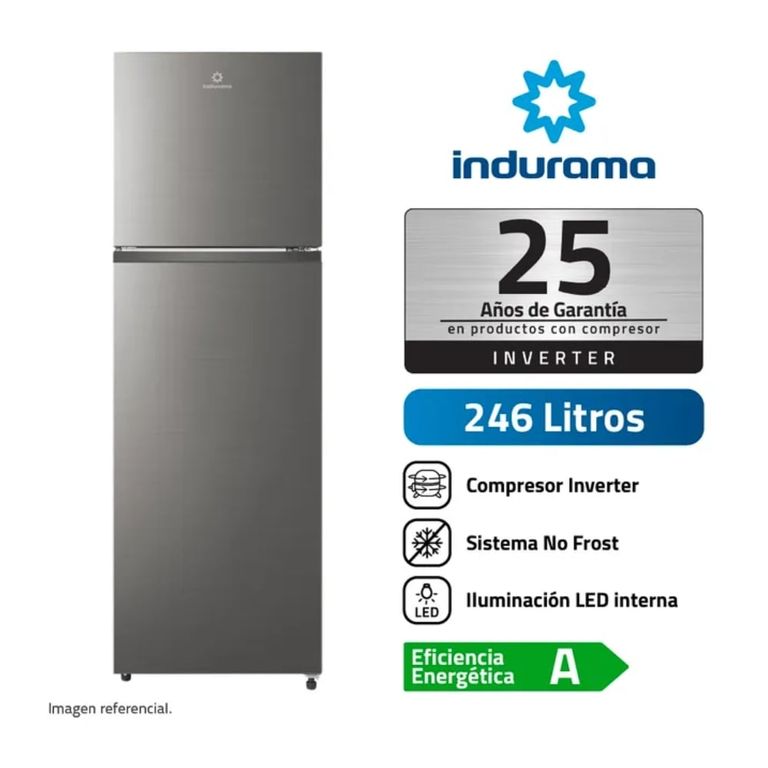 Refrigeradora 246LT Top Freezer No Frost RI-389I