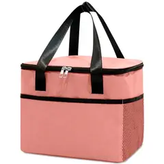 MINARI - Lonchera Térmica Bolsa de Almuerzo Impermeable Rosado 75L