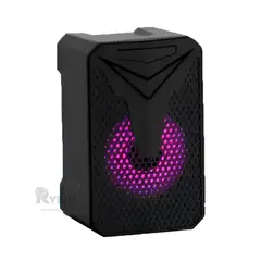 GENERICO - Altavoz para Reuniones o Fiestas E-005 Negro Y+Gift Stickers