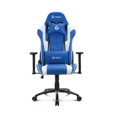 TEROS - SILLA GAMER TE-8126B AZUL BLANCO