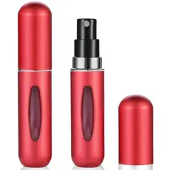 MINARI - Dispensador Atomizador de Perfume para Viaje 5ml A15- Rojo Mate