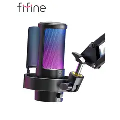 FIFINE - Micrófono Gamer A8 BLACK