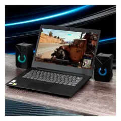 GENERICO - Parlante de Sonido Compacto E-005 Negro Y+Papel de Regalo