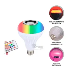 GENERICO - Ampolleta Ajustable con Bluetooh LED Y+Post-it Adhesivos