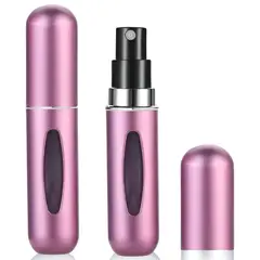 MINARI - Dispensador Atomizador de Perfume para Viaje 5ml A15- Rosa Mate