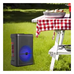 GENERICO - Altavoz para Karaoke de Negro Y+Envoltorio de Regalo