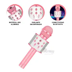 GENERICO - Micro Duradero con Bluetooth en Oro Rosado Y+Gift Stickers