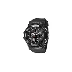 SMAEL - Reloj 8079 cronógrafo cuarzo resist agua Hora Dual Negro