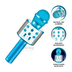 GENERICO - Mic Comodo de Usar en Color Azul Y+Ligas de Regalo