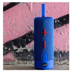 GENERICO - Parlante Portatil EWTTO Multifuncional de Color Azul