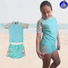 GENERICO - Conjunto de baño - polo de manga corta y short