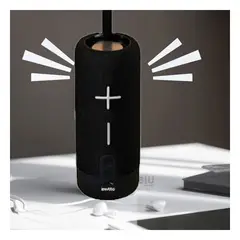 GENERICO - Parlante Funcional y Estetico Tono Negro Y+Regalo Stickers