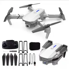 GENERICO - Mini Dron Mod E88 4K Dual Cámara WiFi HD Plegable con Control Remoto