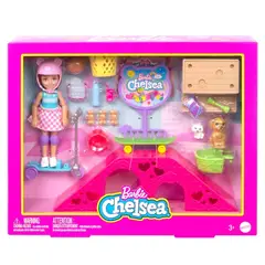 BARBIE - Chelsea Pista de Patinaje con 15 Accesorios