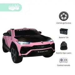 GENERICO - Camioneta a Batería para Niño DERECK Pink