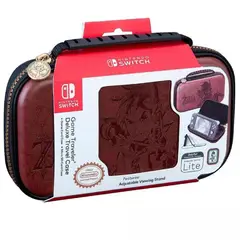 NINTENDO - ESTUCHE PARA SWITCH LITE LEGEND OF ZELDA BROWN