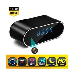 OEM - RELOJ DE MESA CAMARA 1080P SOPORTA HASTA 128 GBS -VISION NOCTURNA