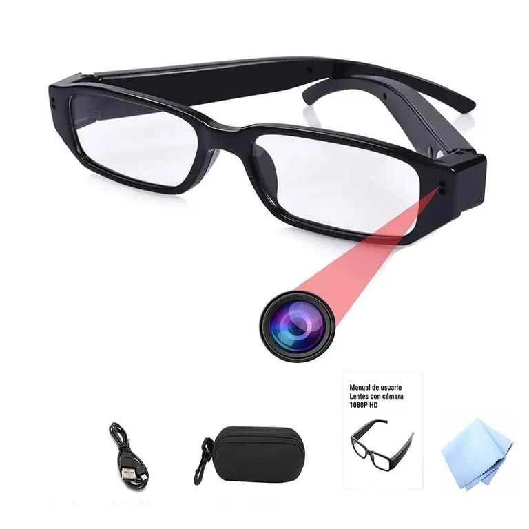 LENTES CAMARA CAMUFLAJE 1080P