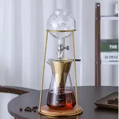 GENERICO - CAFETERA METODO COLD BREW COFFE ESPRESSO - DORADO