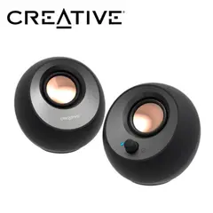 CREATIVE - PARLANTE PEBBLE V3 2.0 8W/16W BT/3.5MM USB-C-POWER/AUDIO