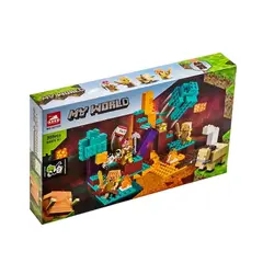 MINECRAFT - Bloques Construcción El Bosque Deformado My World 305 Pcs