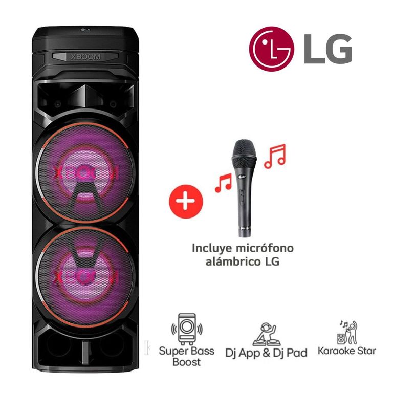 Parlante Bluetooth XBOOM RNC9 Altavoz para Fiesta de karaoke