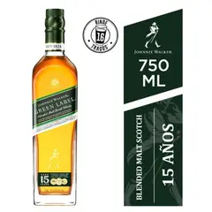 JOHNNIE WALKER - Whisky Green Label Botella 750 ML