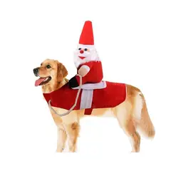 GENERICO - Disfraz para Mascota de Papá Noel - Mediano