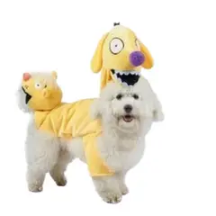 GENERICO - Disfraz para Mascota de Dos Cabezas - Pequeño