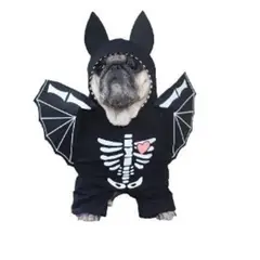 GENERICO - Disfraz para Mascota de Ángel Calaverico - M