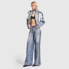 BENCUS JEANS - Pantalón Jean Palazzo Algodón Mujer