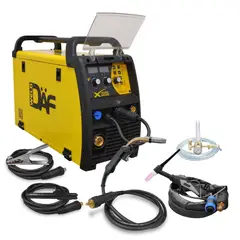 DAF - Maquina de soldar GMF 255MP ( 250 Amperios ) + Careta Fotosensible