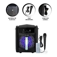 GENERICO - Altavoz Versatil para Fiesta KTX-1205 Y+Post-it Adhesivos