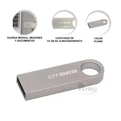 GENERICO - Pendrive con Buen Almacenamiento de Pc Y+Ligas de Regalo