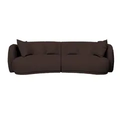 BARAKA HOME - Sofá Moderno Wexforth 4 cuerpos - Chocolate