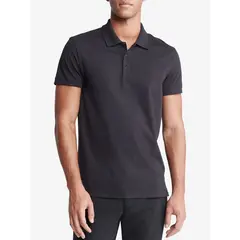 CALVIN KLEIN - SS SMOOTH COTTON SLIM SOLID PO CK