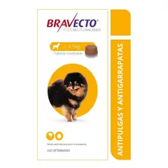 BRAVECTO - Antipulgas para perros de 2 a 4.5 kg